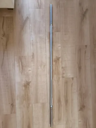 Barra de pesas de gimnasio