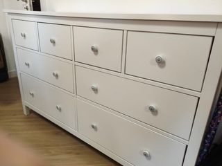 Cómoda Hemnes 8 cajones Ikea Blanca