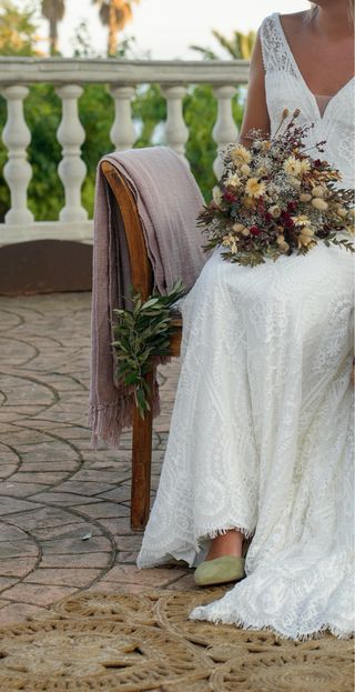 Vestido de Novia Rosa Clará Blanco