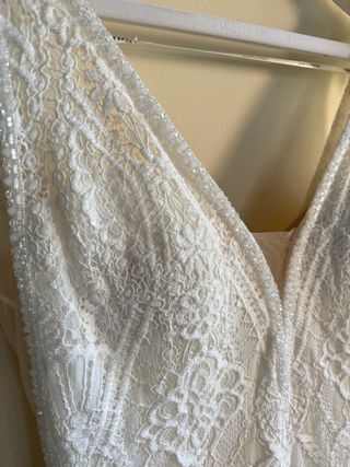 Vestido de Novia Rosa Clará Blanco