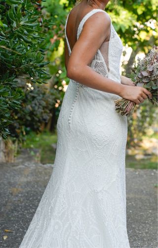 Vestido de Novia Rosa Clará Blanco