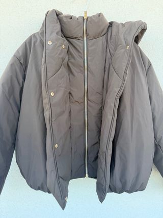 Chaqueta acolchada Zara marrón. Nueva sin estrenar