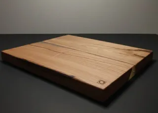 Tagliere River castagno e resina