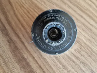 Antiguo Diafragma muy raro HVM N°5A para Gramófono