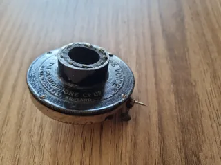 Antiguo Diafragma muy raro HVM N°5A para Gramófono