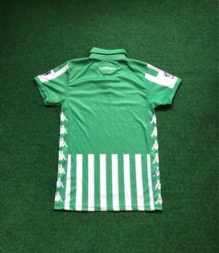 Camiseta Betis Kappa Verde y Blanca
