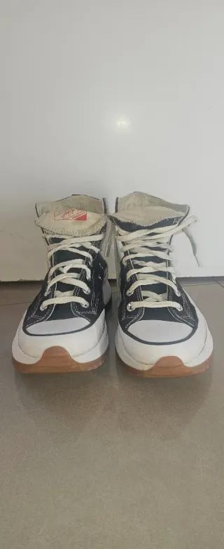 Converse All Star Botas Negras Blancas