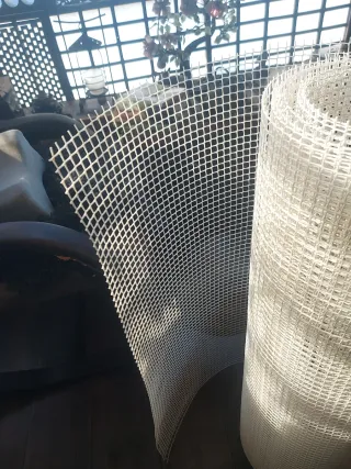 MALLATEL  blanco##### 8METROS largo ×93ctm ancho