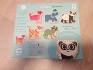 Puzzles magnético Djeco Mixanimo