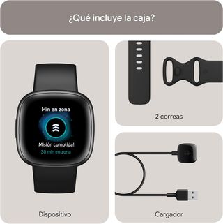 Fitbit Versa 4 Smartwatch Negro