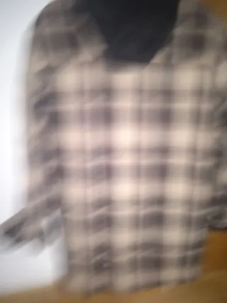 Parka Hurley Talla L Beige y Negro