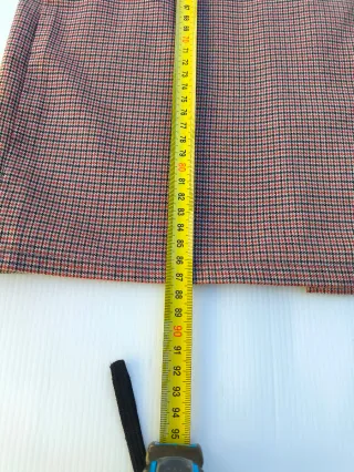 Vestido cruzado pata de gallo.