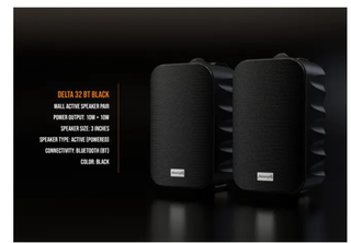 Altavoces con Bluetooth Pared Delta 32 BT