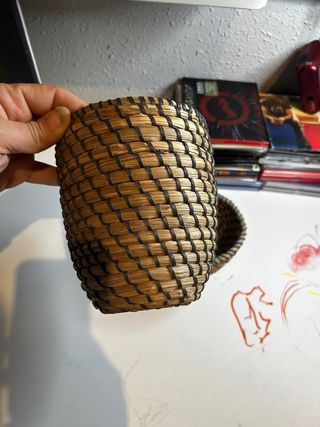 Cestas Nido IKEA Mimbre y Madera