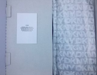 DKNY Bailarinas Piel Negra y Tachuelas Nuevas