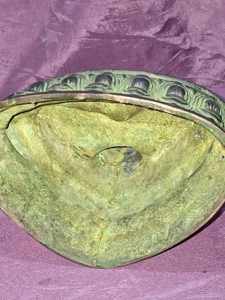 Figura budista de bronce Manjushri