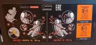 Silla Coche PegPerego Viaggio Flex 2-3  ISOFIX