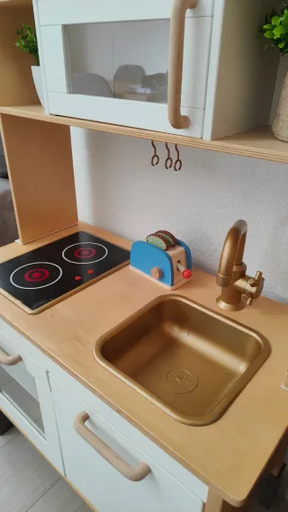 Cocina Juguete Ikea Madera (VENTA EN PERSONA)