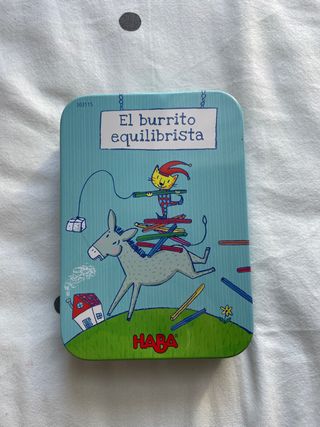 Juego de mesa El burrito equilibrista HABA