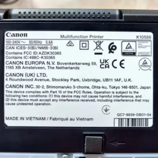 Canon Pixma TS7450i Impresora Multifunción.