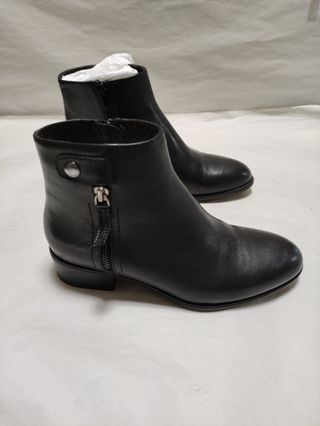 Stivaletti donna 38 vera pelle nera