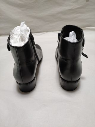 Stivaletti donna 38 vera pelle nera