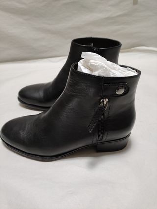 Stivaletti donna 38 vera pelle nera