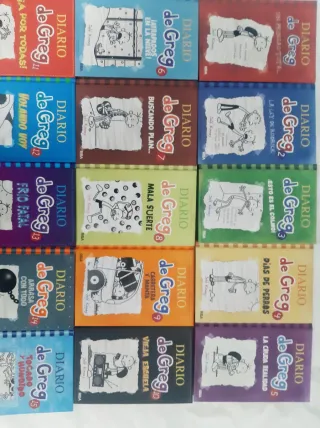 Diarios de greg 1-17 y diarios de rowley 1-3