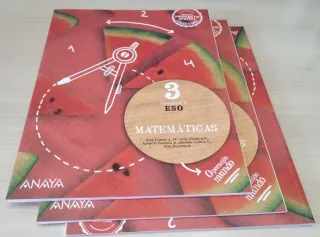 Matemáticas 3 ESO los 3 trimestres