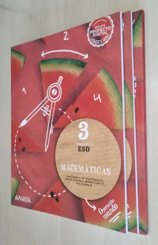 Matemáticas 3 ESO los 3 trimestres