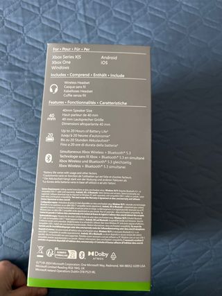 Cascos Inalámbricos Xbox