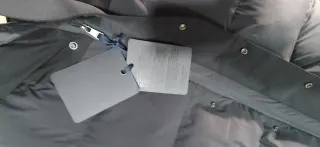 Chaqueta Moncler Negra Plumas