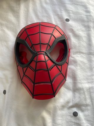 Máscara de Spiderman Roja y Negra