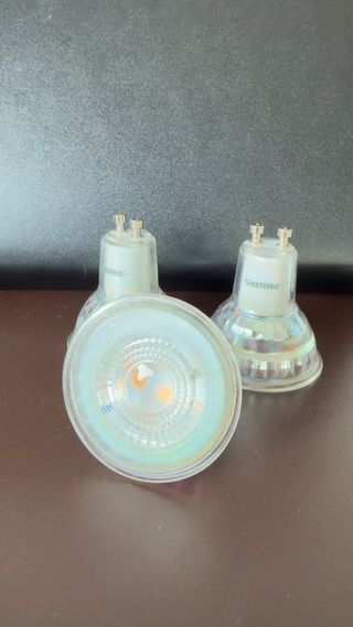 Lote 3 Spots Philips LED GU10 2.7W 2700K