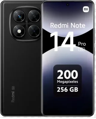 Xiaomi Redmi Note 14 Pro 5G 256GB Negro