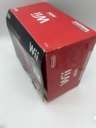 Nintendo Wii Mini Rosso comlpeta