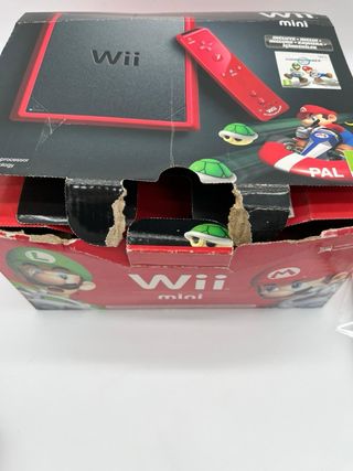 Nintendo Wii Mini Rosso comlpeta