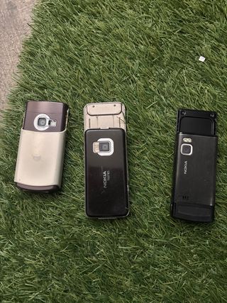 Lote 3 Móviles Nokia (Plata y Negro)