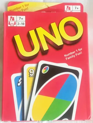 Pacchetto di carte UNO originali. Regalo di Natale