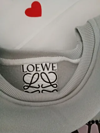 Sudadera Loewe Mujer Gris