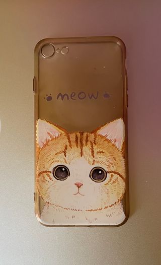 Cover iPhone 8 Gatto Meow