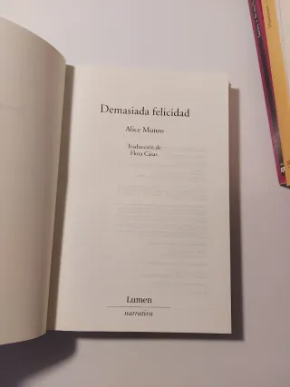 Demasiada felicidad (Spanish Edition)