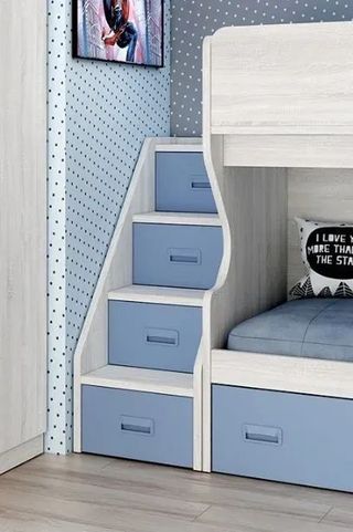 LITERA DE MADERA CON ESCALERA LIDER