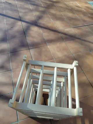 Botellero de madera para 18 botellas