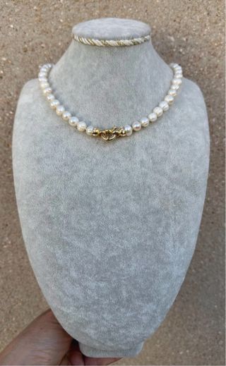 Collar perlas cultivadas con colgante desmontable