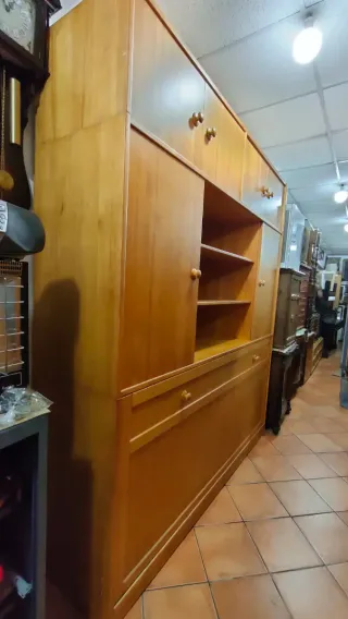 Cama Abatible Horizontal Armario Madera 640513971