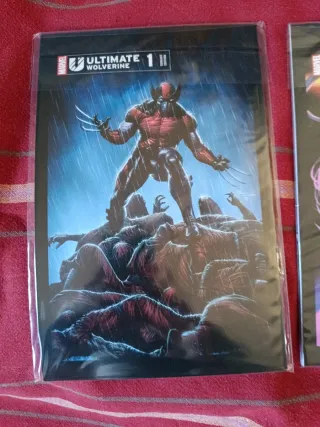 COMICS ULTIMATE WOLVERINE 1 Y 2 NUEVOS Y RN BOLSA