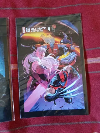 COMICS ULTIMATE WOLVERINE 1 Y 2 NUEVOS Y RN BOLSA