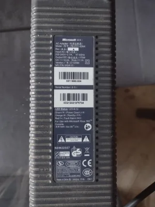 Transformador Xbox 360 PE-2171-02MX