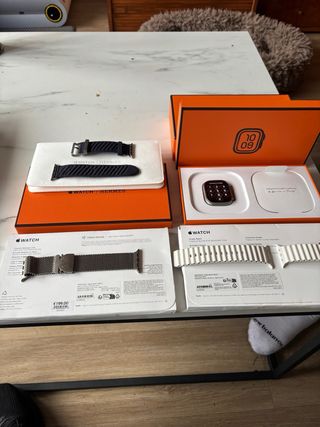 Apple Watch Ultra 2 Hermès Azul Marino/Plata
